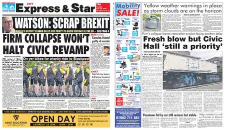 Express and Star City Edition – June 18, 2019