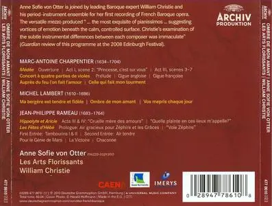 Anne Sophie von Otter, Les Arts Florissants, William Christie - Ombre de mon amant: French Baroque Arias (2010) (Repost)