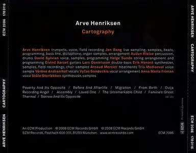 Arve Henriksen - Cartography (2008) {ECM 2086}