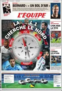 L'Equipe - Mardi 07 Décembre 2010