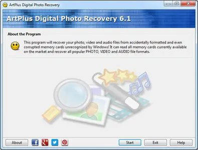 ArtPlus Digital Photo Recovery 6.1.0