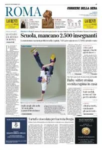 Corriere della Sera Roma – 21 settembre 2019