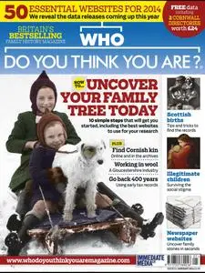 Who Do You Think You Are? - January 2014