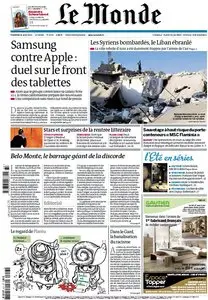 Le Monde du Vendredi 17 Aout 2012