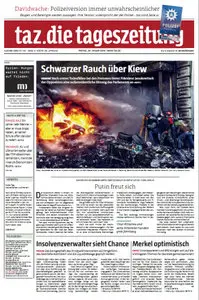 Tageszeitung TAZ vom 24 Januar 2014