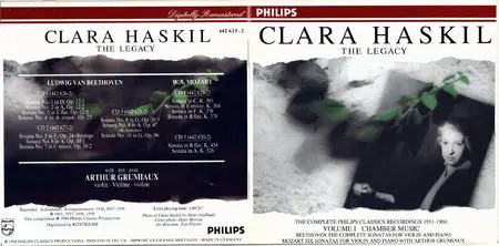 Clara Haskil - The Legacy: 12 CD Box Set  (1994)