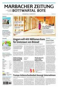 Marbacher Zeitung - 02. September 2017