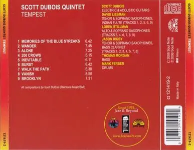 Scott Dubois Quintet - Tempest (2006) {Soul Note}