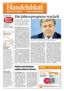 Handelsblatt News am Abend vom 26.07.2011