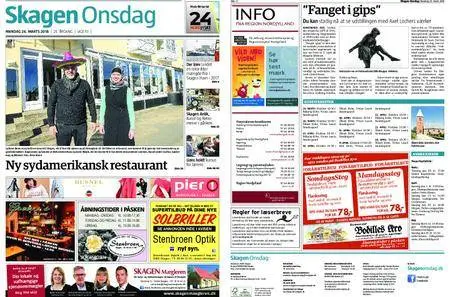 Skagen Onsdag – 26. marts 2018