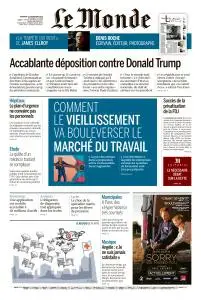 Le Monde du Vendredi 22 Novembre 2019