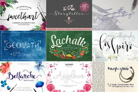 CreativeMarket Font Collection