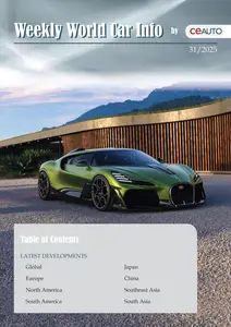 Weekly World Car Info - 9 August 2025