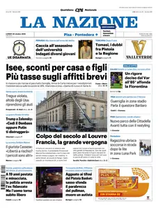 La Nazione Pisa Pontedera - 20 Ottobre 2025