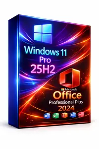 Windows 11 Pro 25H2 Build 26200.8246 (No TPM Required) With Office 2024 Pro Plus Multilingual Preactivated April 2026