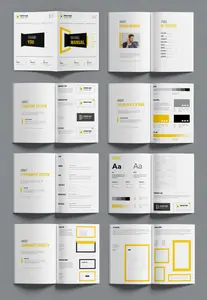 Brand Manual Template Design Layout 761170010