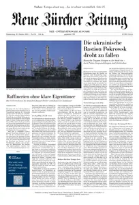 Neue Zürcher Zeitung (International) - 30 Oktober 2025