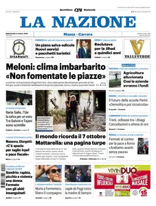 La Nazione Massa Carrara - 8 Ottobre 2025