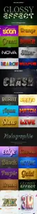 25+ Modern 3D Editable Text Effects for Photoshop