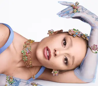 Ariana Grande by Mert & Marcus for Swarovski Spring/Summer 2025 Campaign