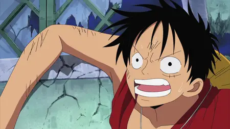 One Piece (1999 S11E20 Destruction of the Straw Hat Pirates The Terror of the Model Leopard! Koten Gars