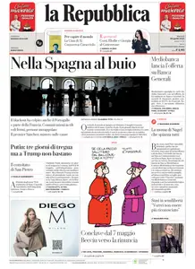 la Repubblica - 29 Aprile 2025