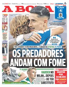 A Bola - 25 Agosto 2025