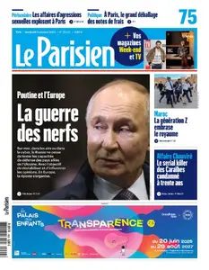 Le Parisien du Vendredi 3 Octobre 2025