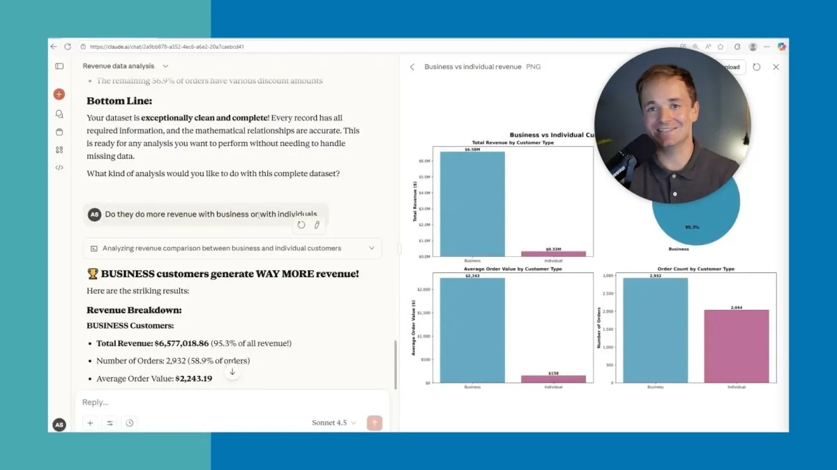 Hands-On Data Analysis with Claude