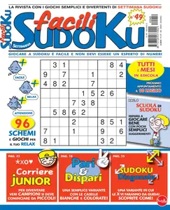 Facili Sudoku N.49 - Giugno 2024