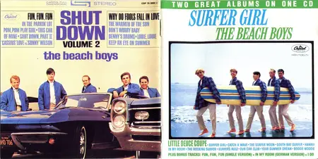 The Beach Boys - Surfer Girl + Shut Down Volume 2 (1990) {Remastered}
