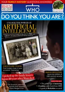 Who Do You Think You Are - July 2025