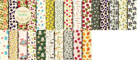 EE - Garden Seamless Patterns MKPFXR2