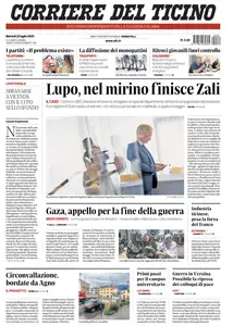 Corriere del Ticino - 22 Luglio 2025