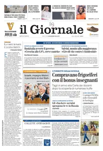 il Giornale - 8 Ottobre 2024