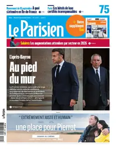 Le Parisien du Mardi 9 Septembre 2025