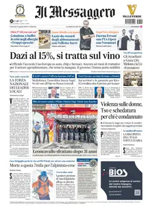 Il Messaggero Roma - 22 Agosto 2025
