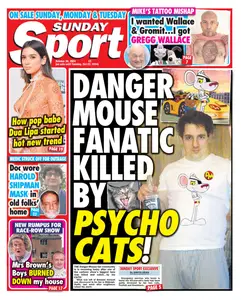 Sunday Sport - 18 October 2024