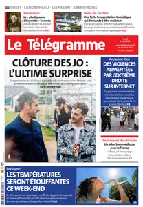 Le Télégramme Brest - 8 Août 2024