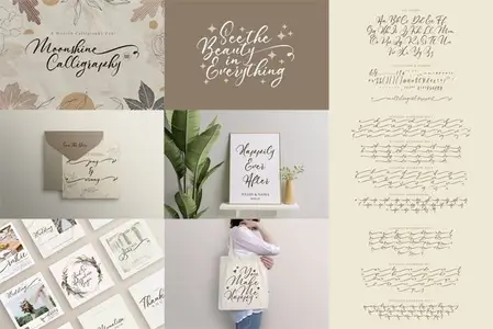 Moonshine - Modern Calligraphy Font