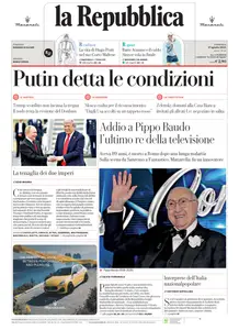 la Repubblica - 17 Agosto 2025