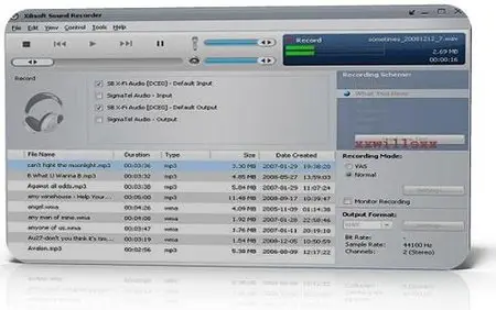 Xilisoft Sound Recorder v1.0.51.0121