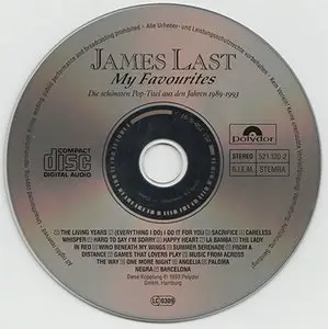 James Last - My Favourites (1993, Polydor # 521 120-2)