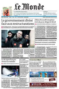 Le Monde du Mardi 23 février 2010