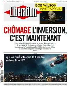 Libération du Vendredi 29 Novembre 2013