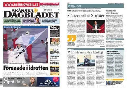 Skånska Dagbladet – 10 februari 2018