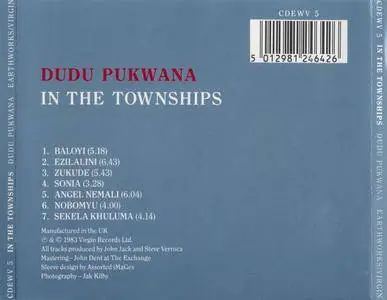 Dudu Pukwana - In The Townships (1973) {Earthworks CDEWV 5 rel 1987}