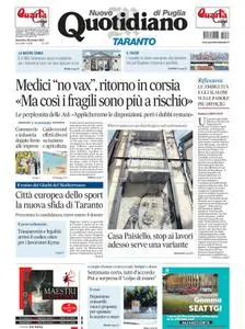 Quotidiano di Puglia Taranto - 30 Ottobre 2022