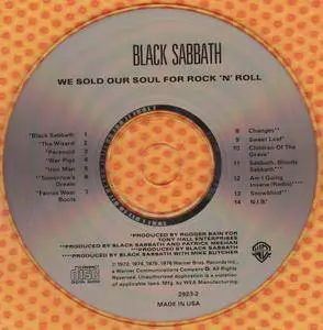 Black Sabbath - We Sold Our Soul For Rock 'N' Roll (1976)