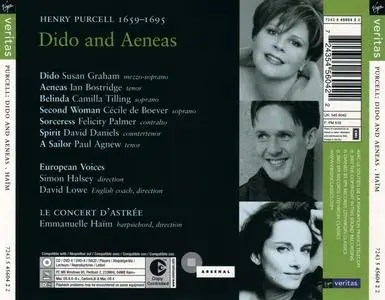 Emmanuelle Haïm, Le Concert d'Astrée, European Voices - Henry Purcell: Dido and Aeneas (2004)